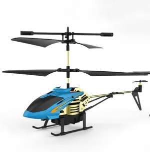 RC Airplane 3.5 Channel Alloy Remote Control Airplane Modular Long-Life Battery 2.4G Smart Fixed Height Night LED Light Smooth Hanging Performance Boy Adult Toy Airplane Child Gift