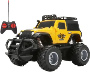 RC Cars Toys for Boys Girls, Remote Control Car, 2.4GHZ RC Truck 60Mins Play Time 65.6 FT Control Distance Electric Toy Off-Road Crawler Gift, Battery Powered (not Included)