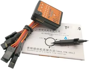 RC helicopter aircraft parts For TGZ580 3-Axis RC For Gyro FBL Altitude Control Smart Flight System Flybarless 4.5~10V For RC Helicopter T-Rex 250-800 Replaceable accessories ( Color : TGZ580 Gyro )