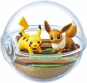 Re-Ment Pokemon Terrarium Collection 13 (Evee & Pikachu)