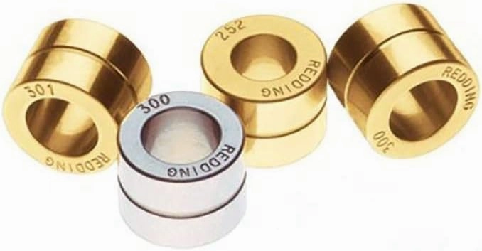 Redding Reloading Micro-Adjustable Taper Steel Crimp Dies with Knurled Micrometer Barrel Type for Easy Access & Precise Adjustments