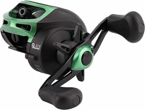 Reels, New Compact Design Fishing Reel, 17.64LB Carbon Fiber Drag, Cross-Fire 8 Magnet Braking System, Available in 9.1:1 Gear Ratios