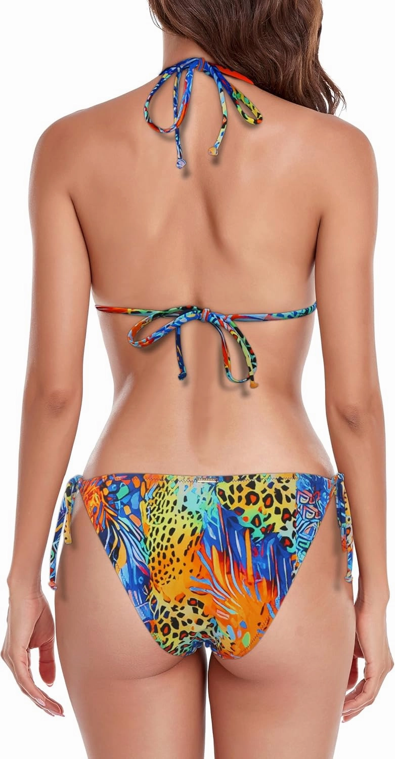 RELLECIGA Women's Triangle Bikini Set