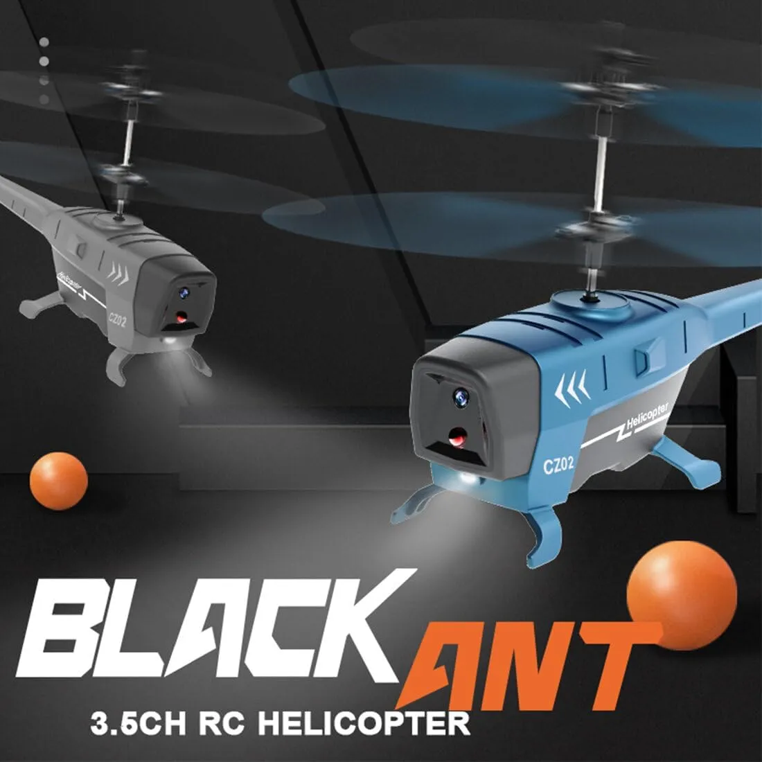 Remote Control Helicopter CX068, 2.4G 3.5CH RC Helicopter with Dual-Prop Gyro for Beginners, RC Aircraft with LED Lights, Obstacles Avoidance, Altitude Hold for Adults (Green)