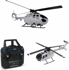 Remote Control Helicopter,4CH RC Helicopter RTF with Aileronless Design and 6-Axis Gyro, Modularized Battery, One-Key Takeoff/Landing, Altitude Hold, for Adults Gift