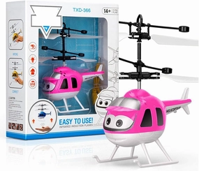 Remote Control Plane Mini RC Helicopter RC Aircraft Electric RC Plane Airplane Model Smart Sensor Crash Resistant Boy Girl Toy Airplane Children's Gifts