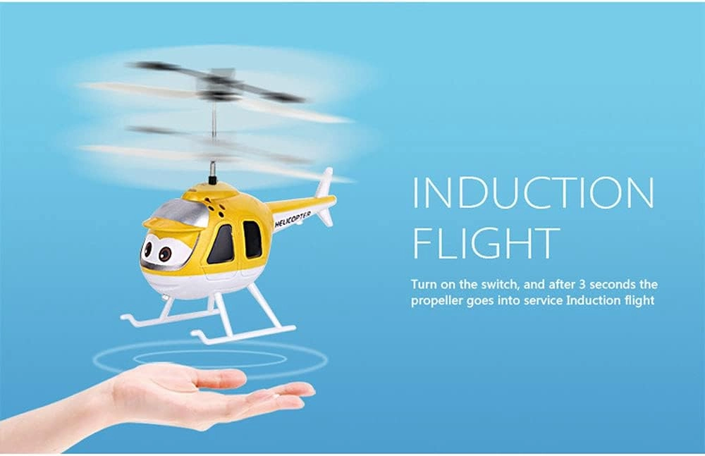 Remote Control Plane Mini RC Helicopter RC Aircraft Electric RC Plane Airplane Model Smart Sensor Crash Resistant Boy Girl Toy Airplane Children's Gifts