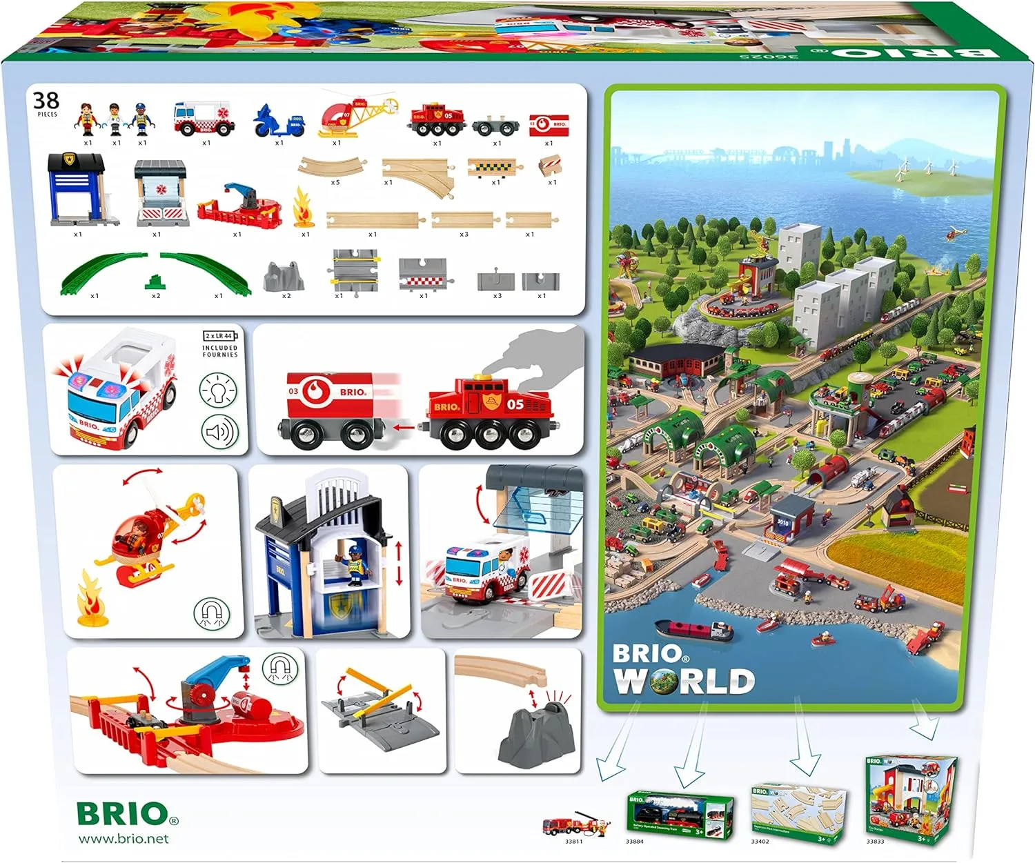 Rescue Team Train Set