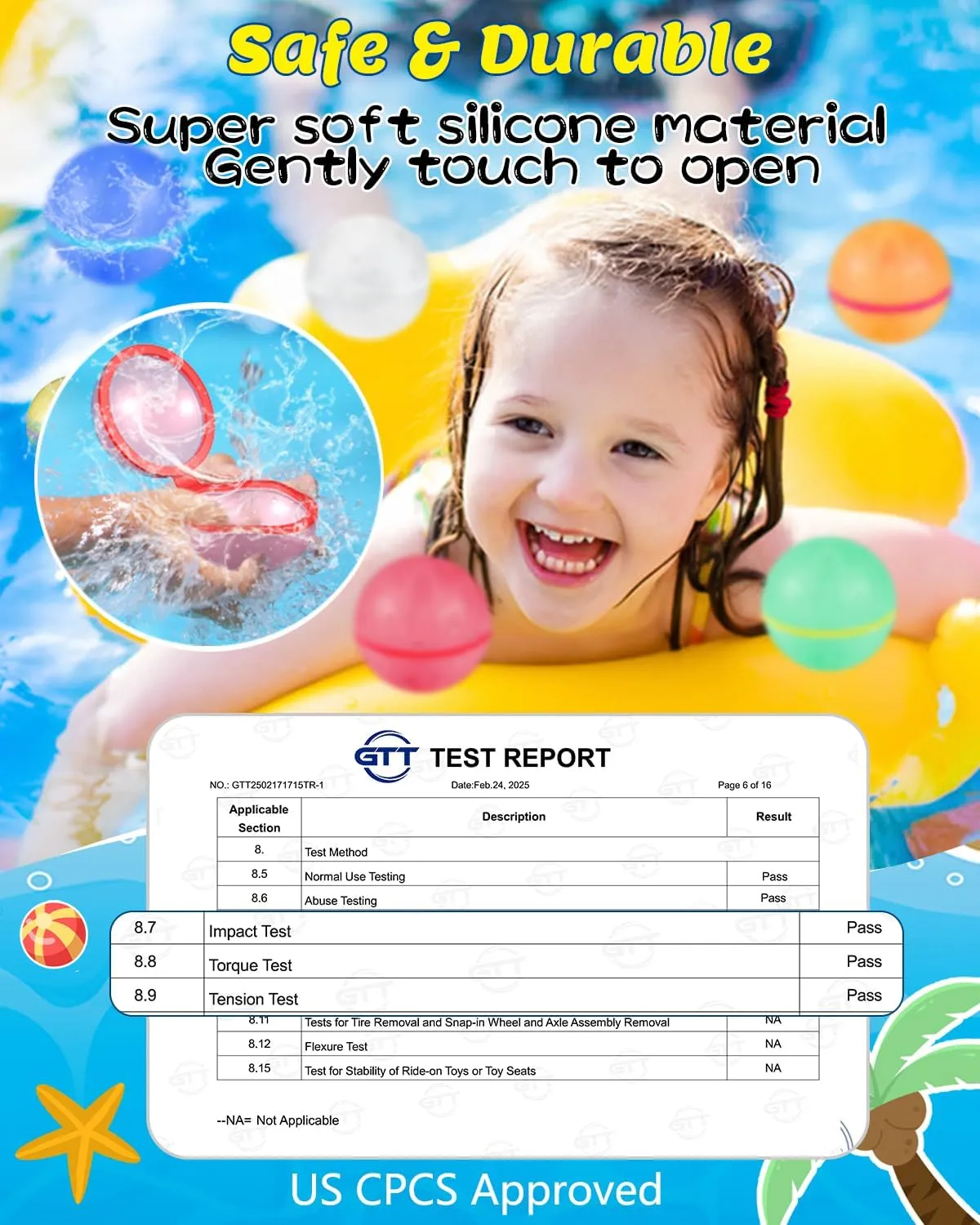 Reusable Water Balloons, Magnetic Self Sealing Quick Fill Water Balloons with Mesh Bag, Silicone Water Bomb For Kids, Summer Toys Swimming Pool Party Supplies Bath Toy Outdoor (20 Pack)