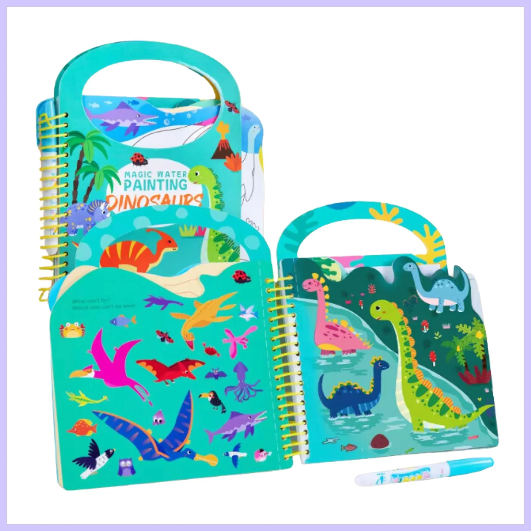 Reusable Water Colouring Book