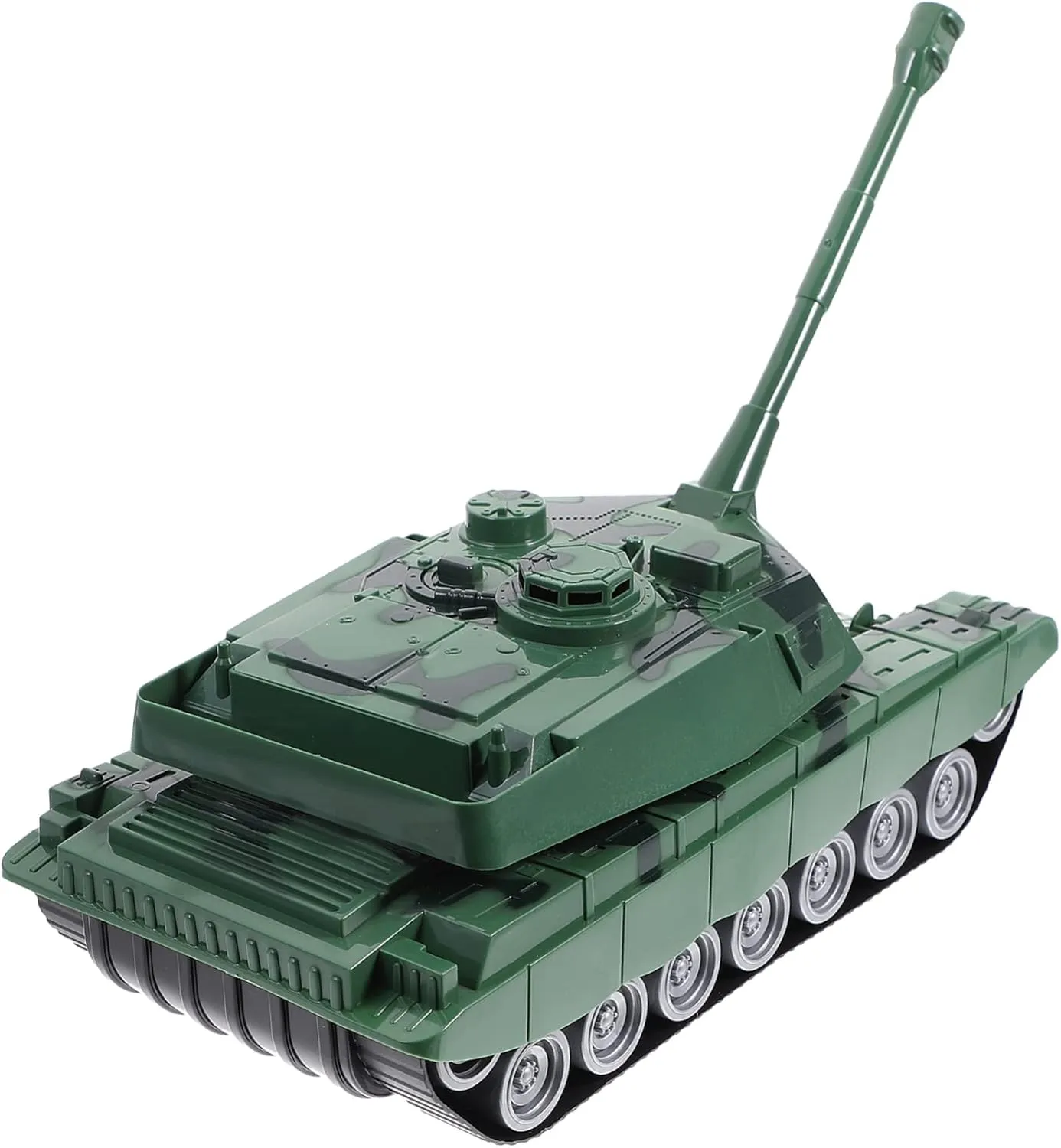 Rotatable Tank Model Toy Simulation War Scene Decoration for Boys and Girls for Desktop Display and Play for Boys