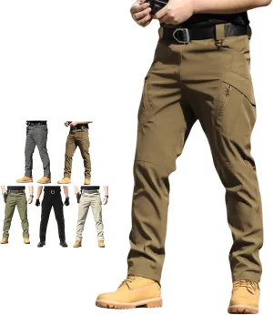 Rugstor Flexcamo - Tactical Waterproof Pants, Men’s Rugstor Flex Lightweight Waterproof Quick Dry Tactical Pants