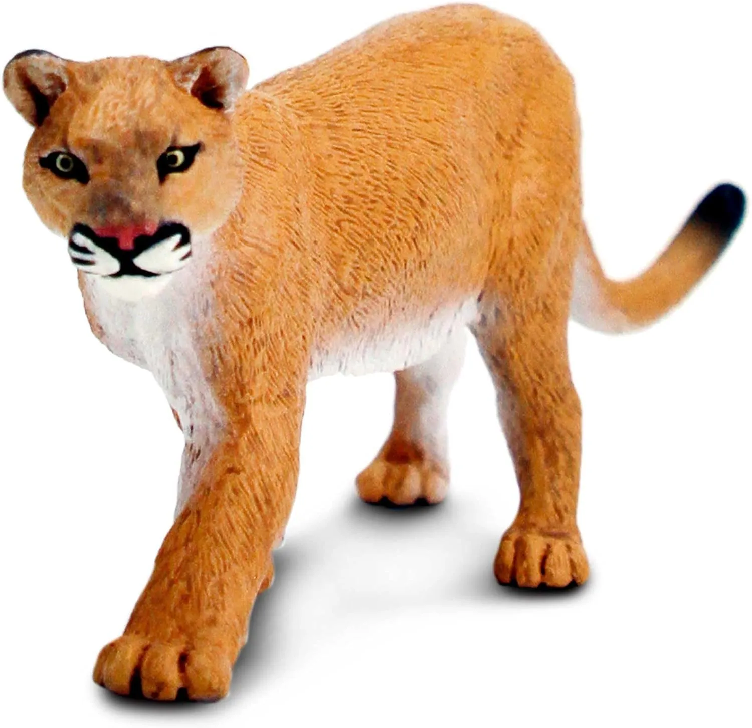 Safari Ltd. Mountain Lion Figurine - Realistic 5.5" Plastic Model Figure - Educational Toy for Boys, Girls & Kids Ages 3 