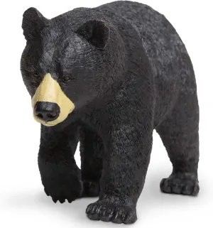 Safari Ltd. North American Black Bear Toy Figurine - Detailed 7.4" Plastic Model Figure - Fun Educational Play Toy for Boys, Girls & Kids Ages 1 