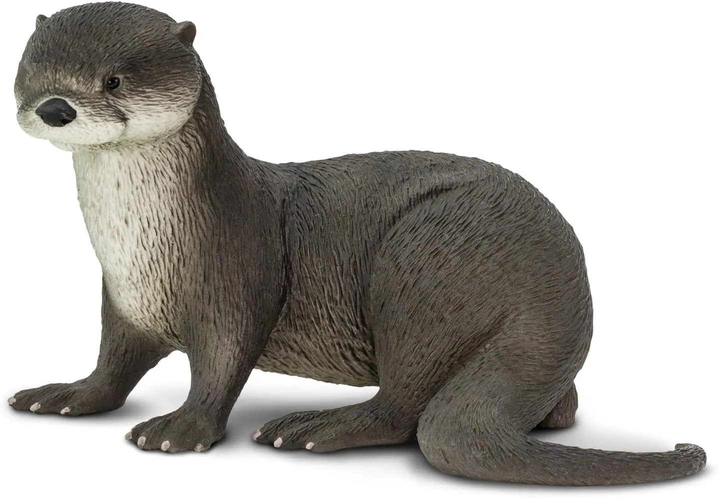 Safari Ltd. River Otter Figurine - Lifelike 5.5" Animal Figure - Educational Toy for Boys, Girls, and Kids Ages 3 
