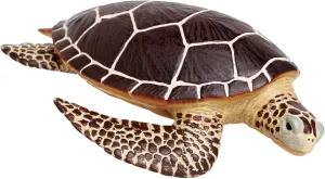 Safari Ltd. Sea Turtle Figurine - Detailed 8.25" Plastic Model Figure - Fun Educational Play Toy for Boys, Girls & Kids Ages 18 Months 