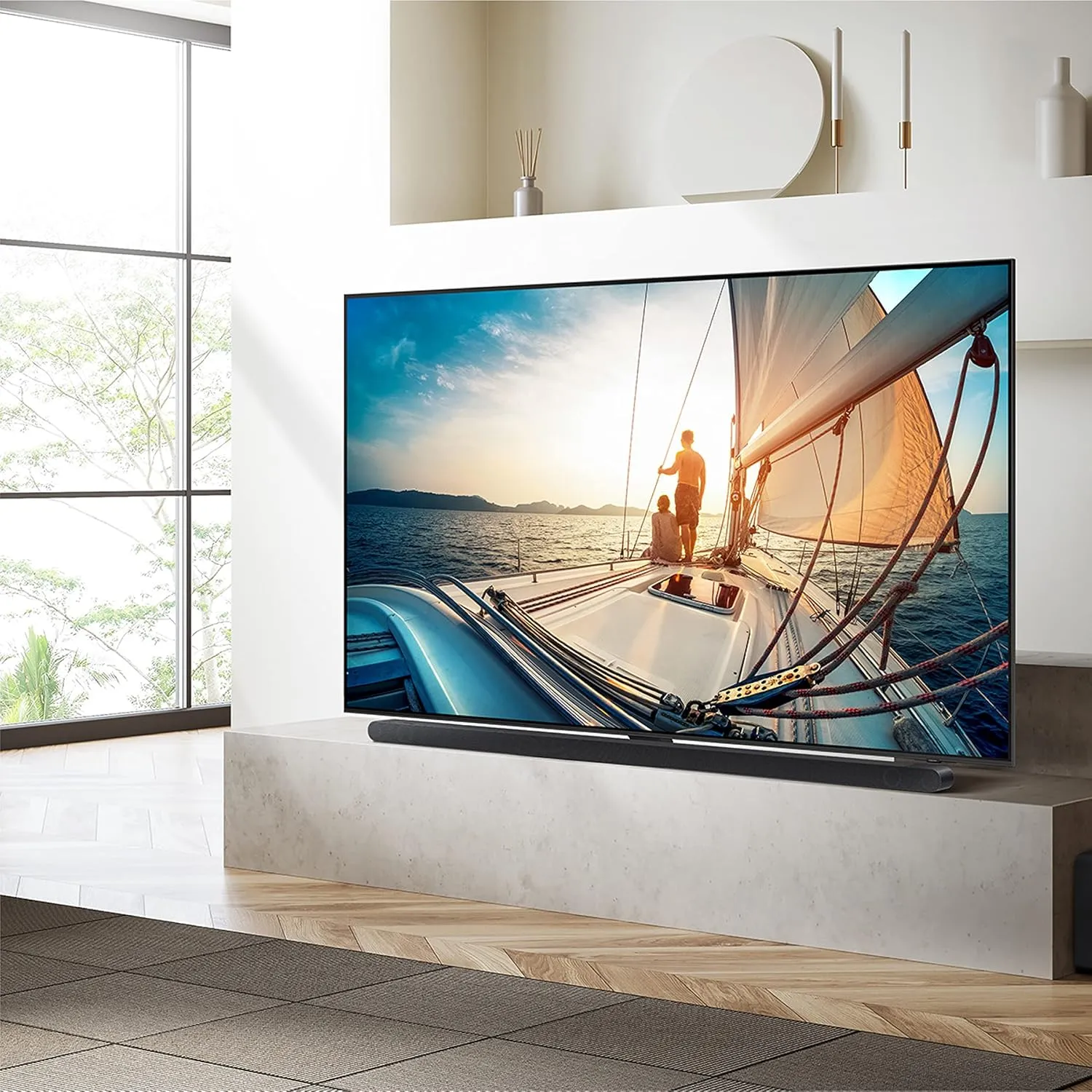 SAMSUNG 85-Inch Class Neo QLED 4K QN90C Series Neo Quantum HDR , Dolby Atmos, Object Tracking Sound , Anti-Glare, Gaming Hub, Q-Symphony, Smart TV with Alexa Built-in (QN85QN90C, 2023 Model)
