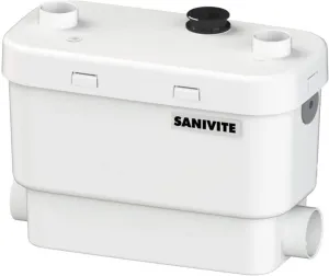 SANIFLO SANIVITE 0.4HP Drain Pump (USA certification: CSA) – Gray Water Pump – Limited WARRANTY 4 YEARS - Laundry, Kitchen, Bathroom, Shower & Bathtub –16ft Vertical/150ft Horizontal Discharge.