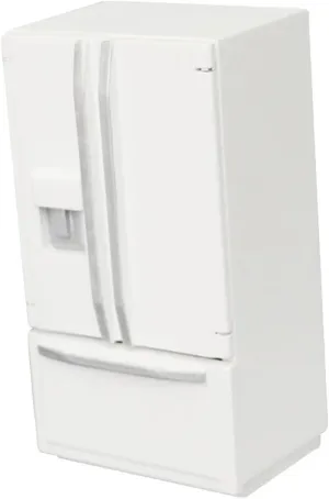 Scale Freezer Furniture Fridge for DIY Dollhouse Kitchen Scene Charming Decor for Collectors
