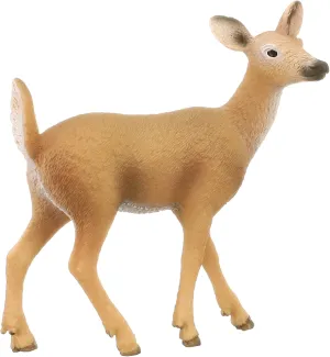 Schleich 14710 White-Tailed Doe Toy Figure, Multicolor