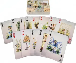 Serenity Fair Forest Flower Fairies Vintage Playing Cards Deck
