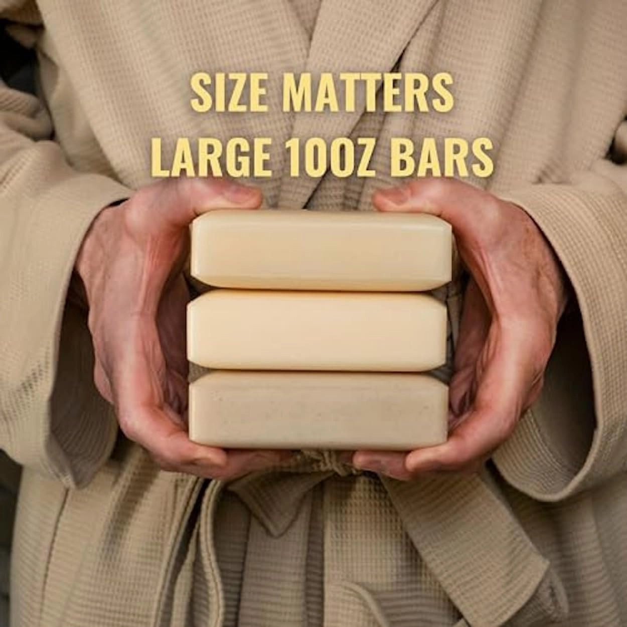 SFS Company Man Bar Set of 3 10 oz. Soap Bars (Coastal Driftwood, Cardamom Juniper, Midnight Amber)