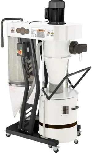 Shop Fox W1867 1.5 Hp Portable Cyclone Dust Collector