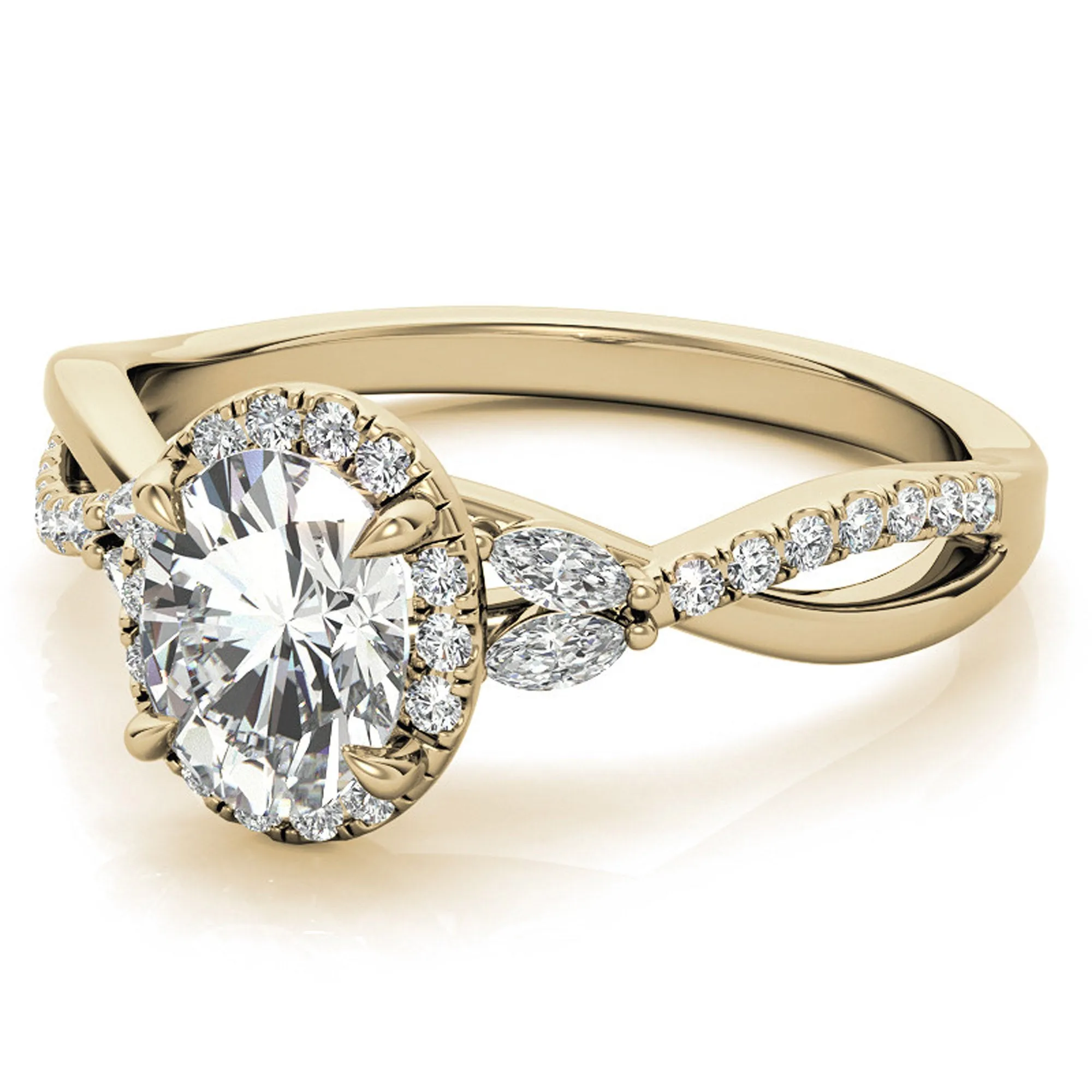Silver Gleaming Stack Sparkle Ring