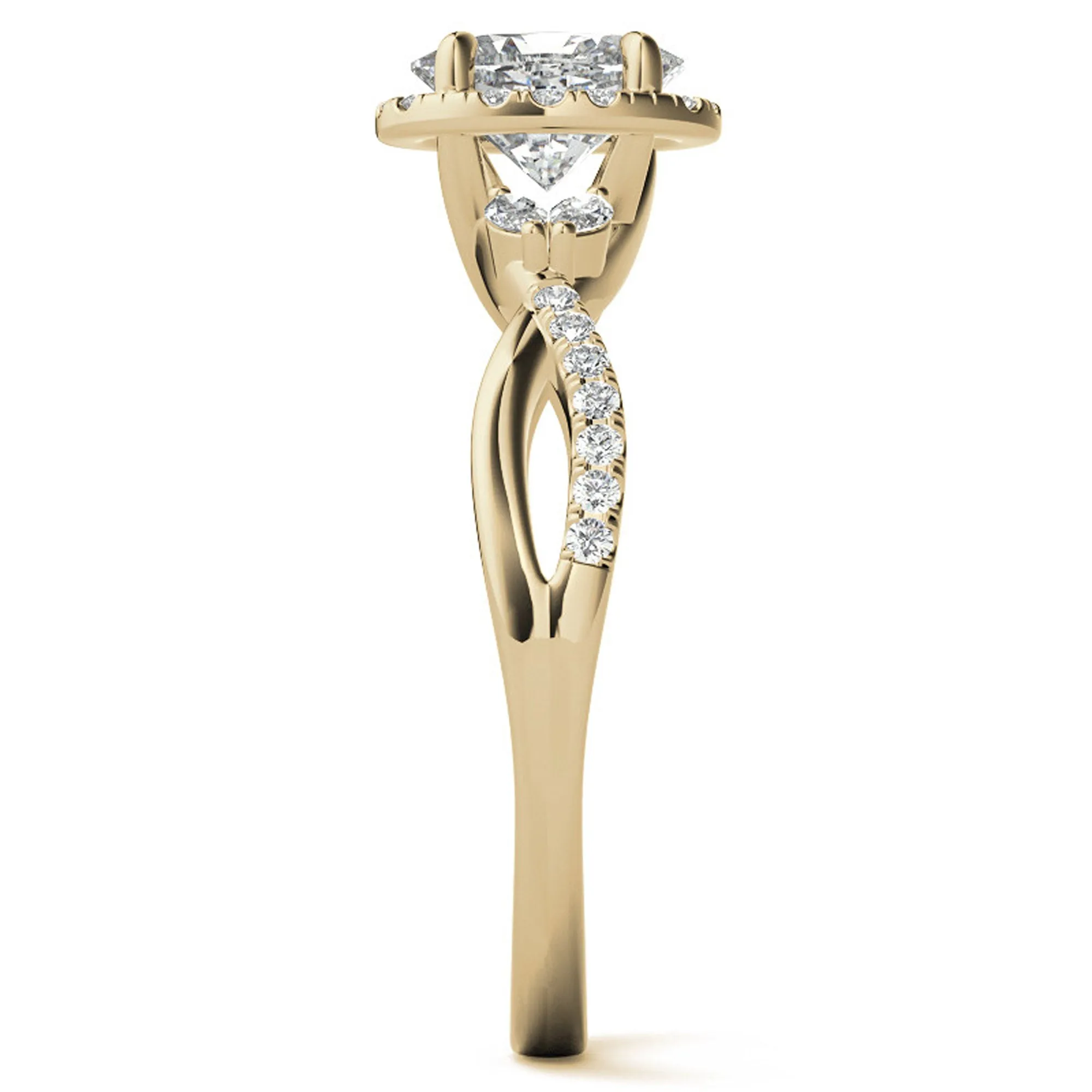 Silver Gleaming Stack Sparkle Ring