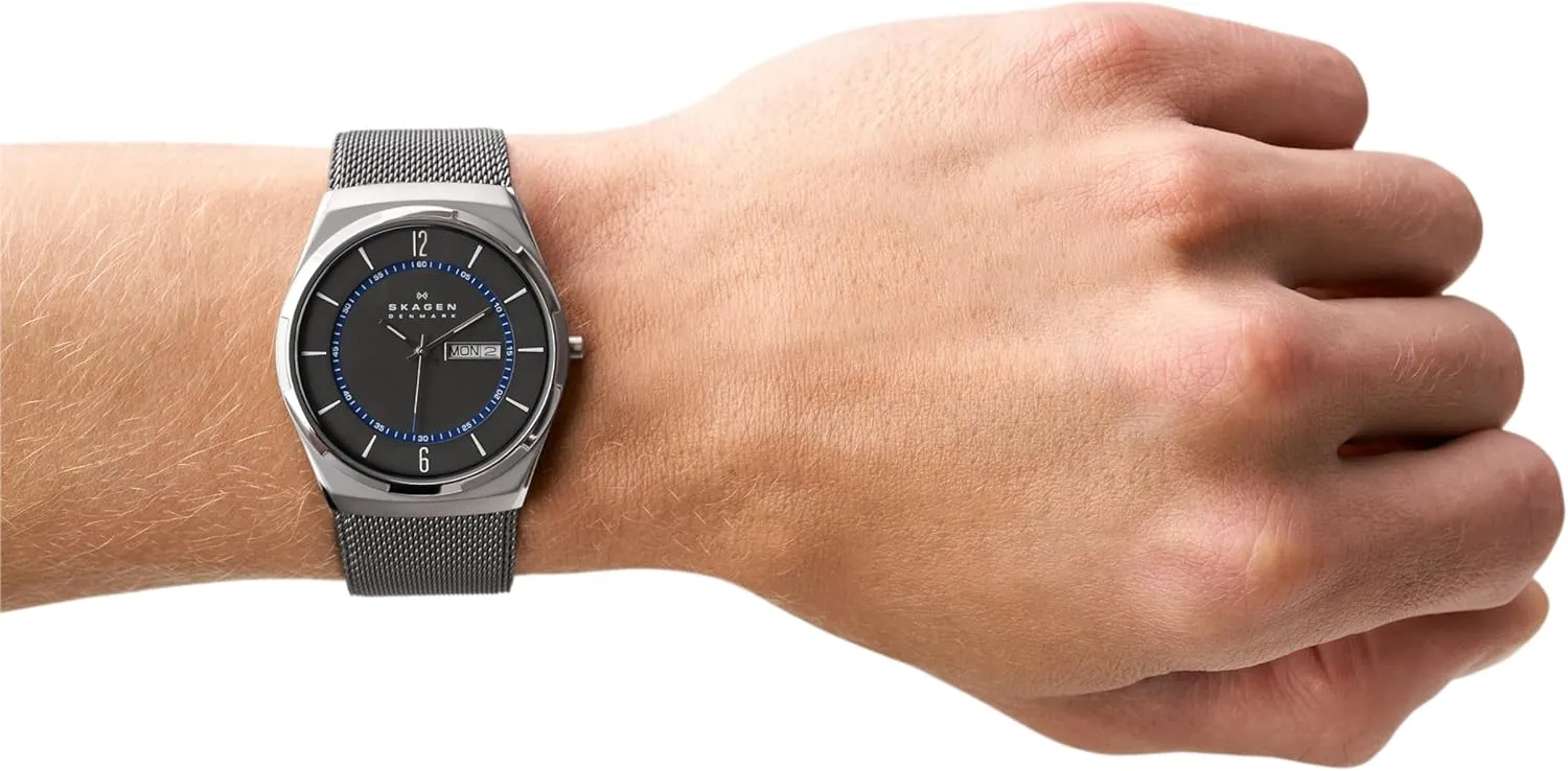 Skagen Men's Melbye Three-Hand Band Watch