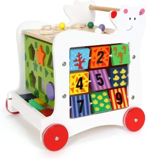 Small Foot Wooden Toys - Wooden Baby Bear Walker