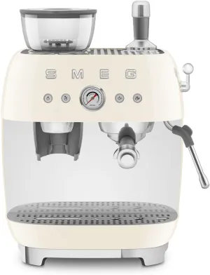 Smeg Semi-Automatic Espresso Machine (Cream)