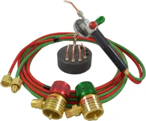Smith Little Torch Jewelry Soldering Kit With 5 Tips, Regulators, Magnetic Stand