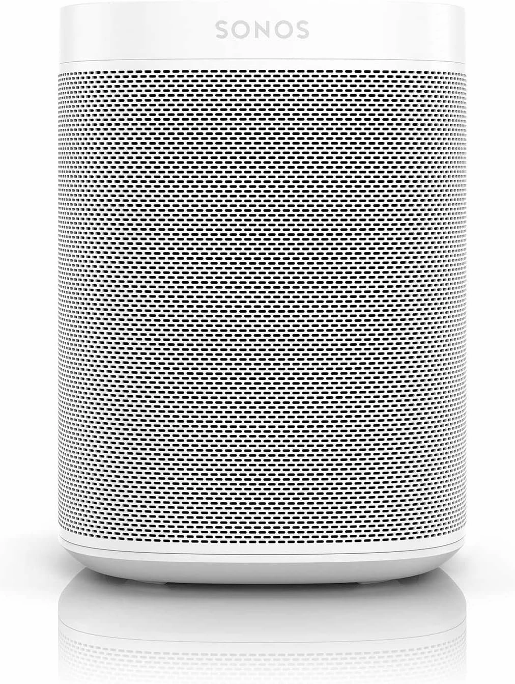 Sonos One (Gen 2) - Voice Controlled Smart Speaker with Amazon Alexa Built-In - White (Renewed)