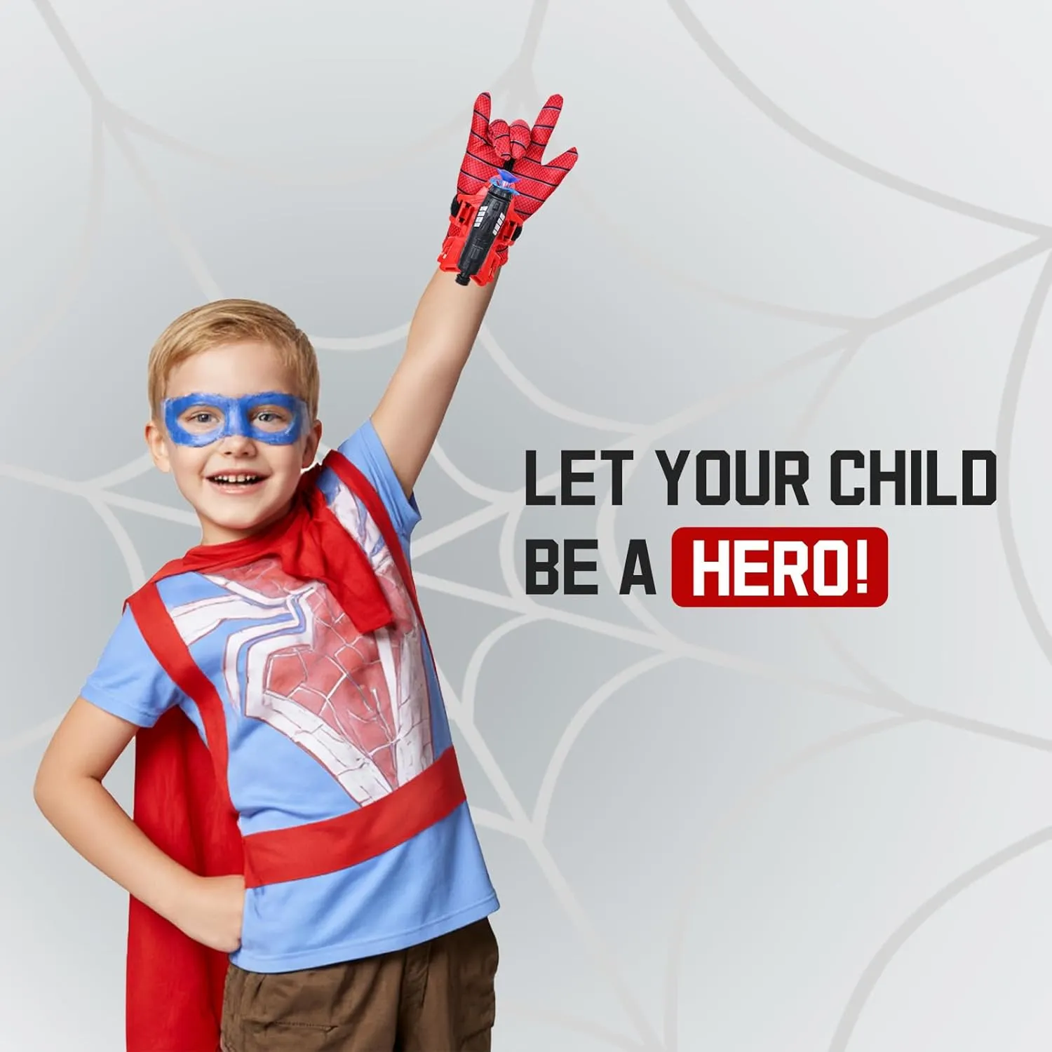 Spider Web Slinger, Spiders Web Shooters Toys for 3-5 Year Old Kids, Superheroes Spider Wrist Launcher Role-Play Set Party and Birthday Gift for 4-5-6 Year Old Boys