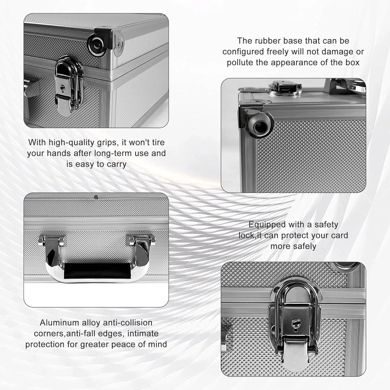Sports Card Storage Boxes，Top loading storage box ，Trading Card Storage Box Hold 2500  Cards for Trading Cards Sports Cards，Fits Top loader
