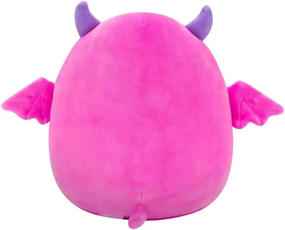 Squishmallows original 19cm Halloween Wakisha neon pink devil