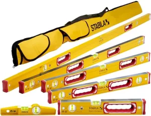 Stabila Type 96M Magnetic 6 Level Set & Case