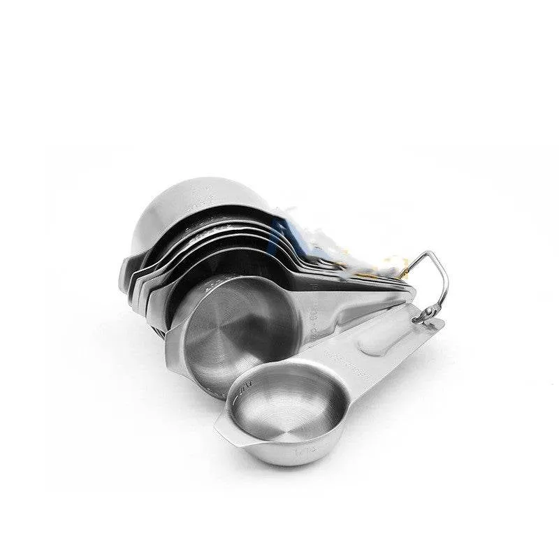 Stainless Steel Measuring Cup and Measuring Spoon 14-piece Set