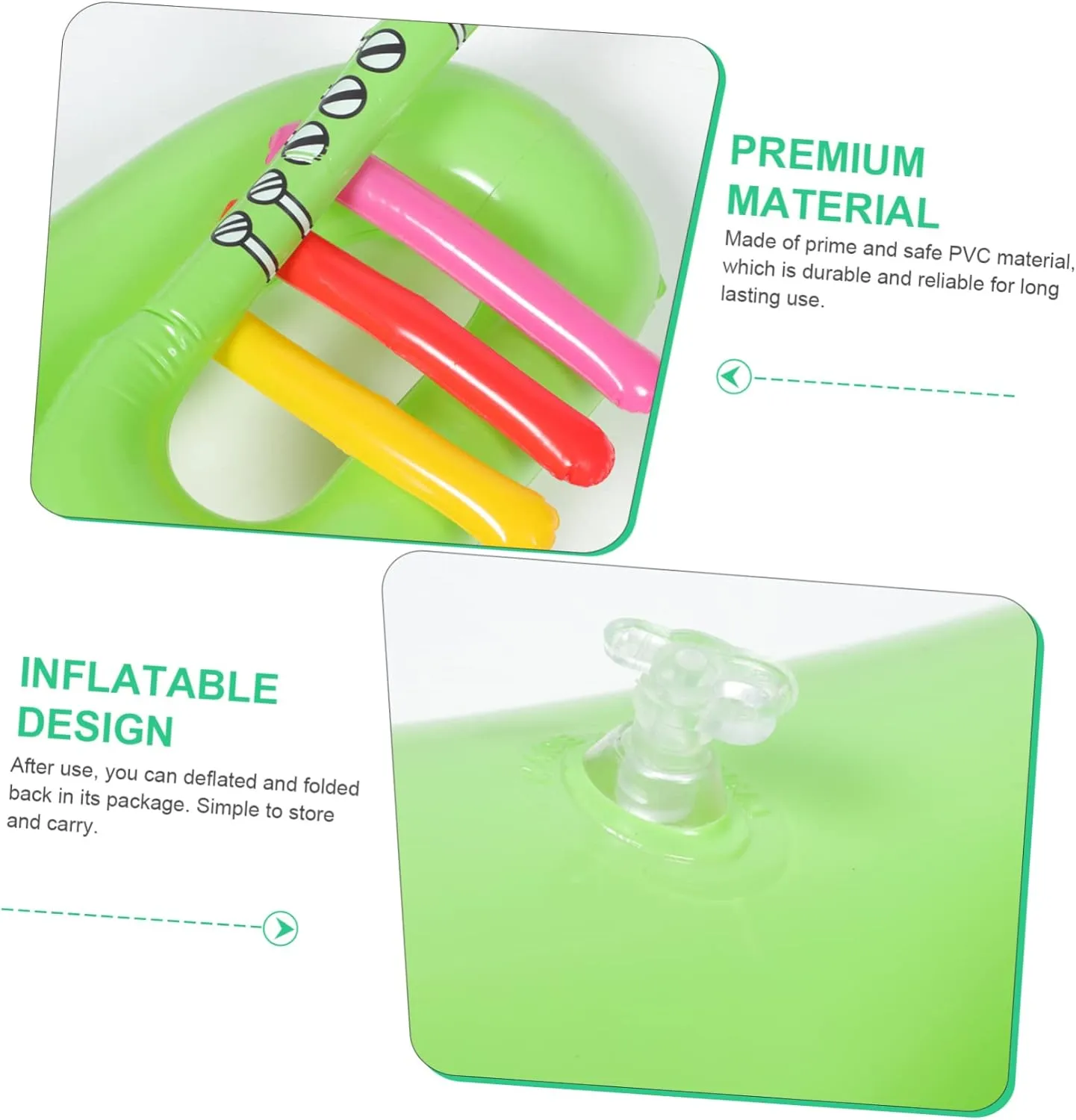 SUPVOX 3pcs Inflatable Musical Instrument Education Toys The Inflatables Guitar Tool Music Instruments Party Props Blow up Instruments Music Party Decoration Children Supply Kids Supplies