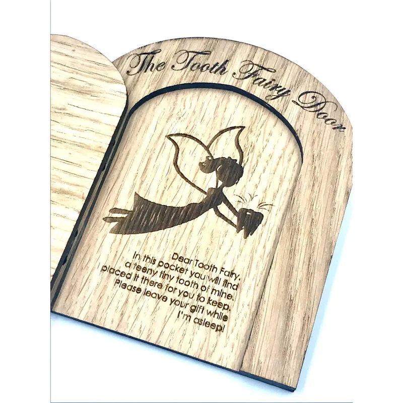 The Irish Folklore Collection Wooden Celtic Fairy Door