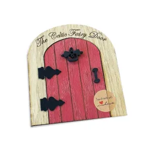 The Irish Folklore Collection Wooden Celtic Fairy Door
