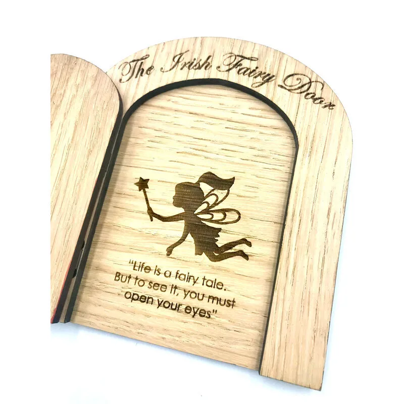 The Irish Folklore Collection Wooden Tooth Fairy Door