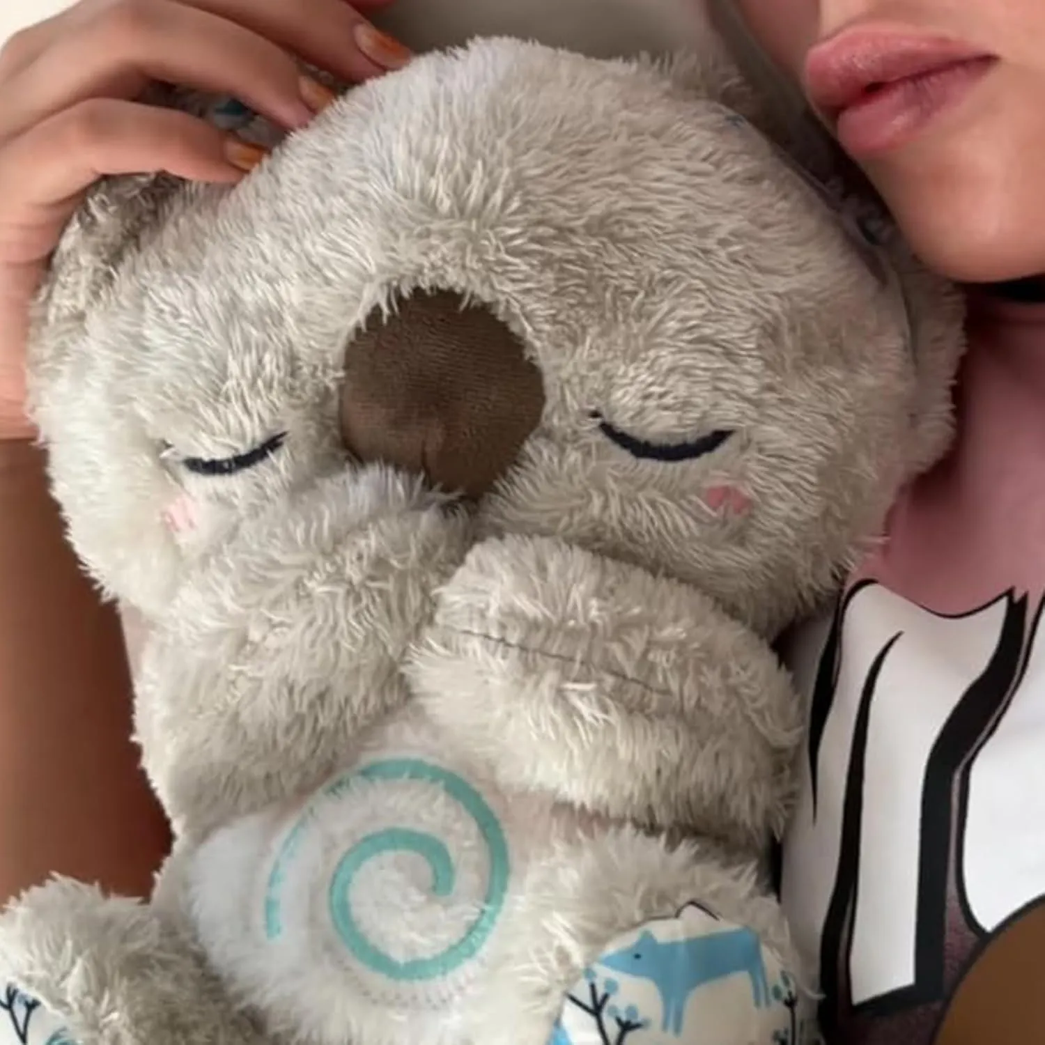 Timeable Relief Koala, Evora Anxiety Relief Koala, Adjustable Breathing Stuffed Animal with Musical Lights & Rhythmic Breathing Motion for Stress Relief & Emotional Support (2PCS,Aa)