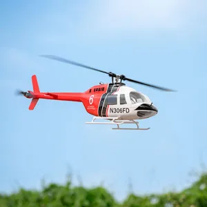 TOUCAN RC HOBBY RC Scale Army Helicopter 206 V3 RTF Smart Drone Brushless Motor GPS