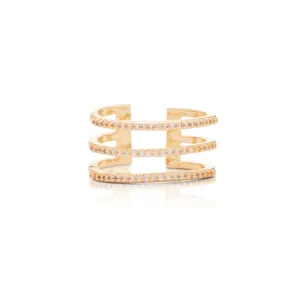 Trilogy Adjustable Ring