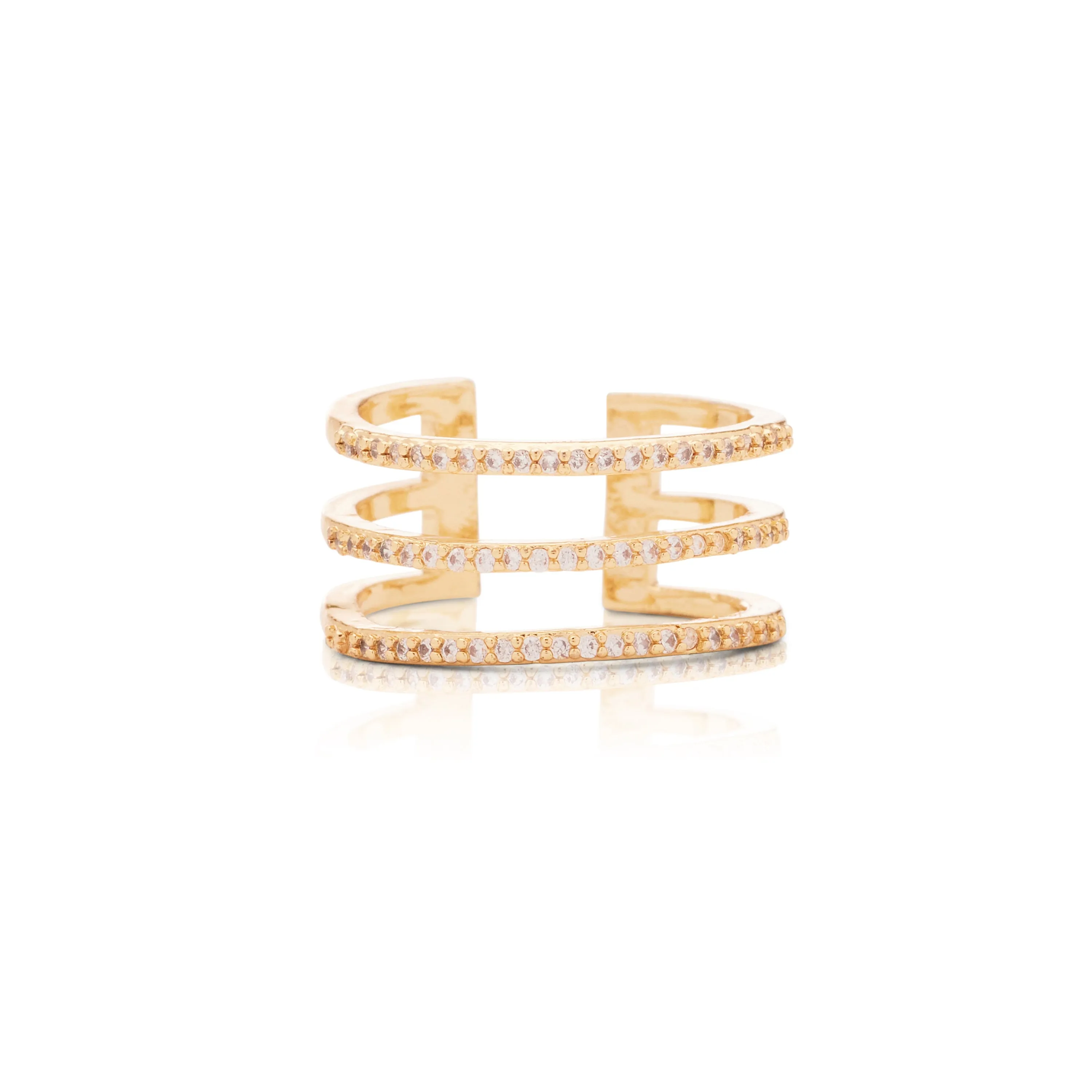 Trilogy Adjustable Ring