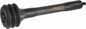 Truglo AG815B Endgame, Weighted Carbon Fiber Stabilizer, 8". Black