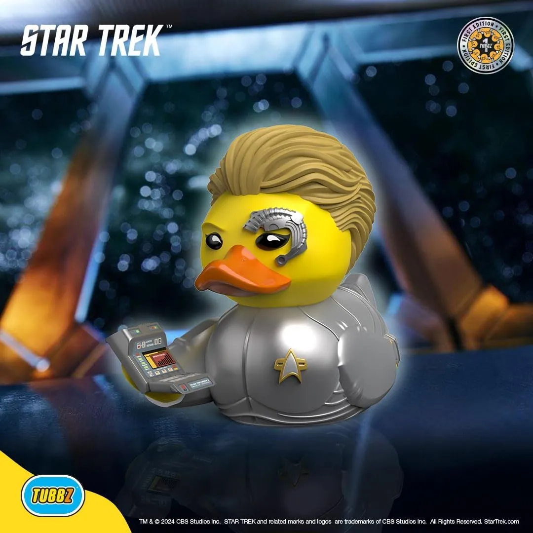 TUBBZ First Edition Seven of Nine Collectible Vinyl Rubber Duck Figure - Official Star Trek Merchandise - Sci-Fi TV, Movies & Video Games
