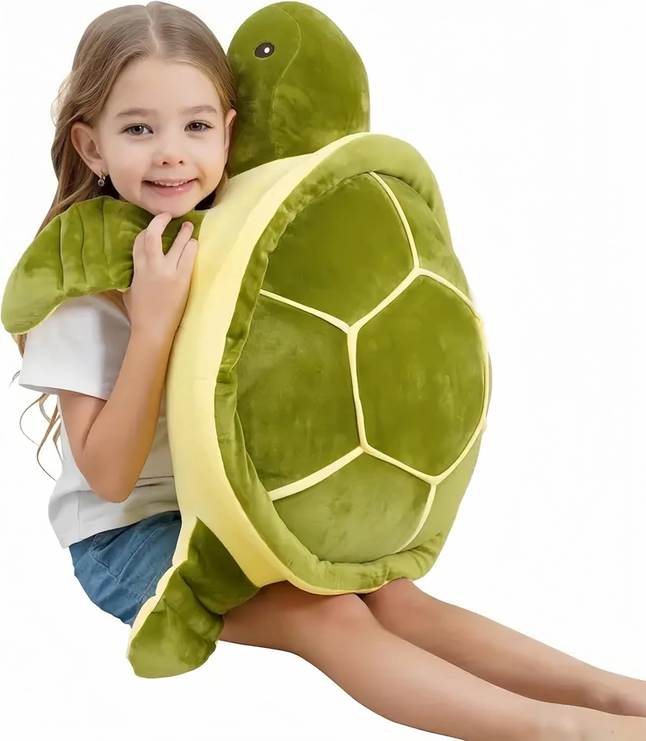 Turtle Animal Plush Toys, Plush Pillows Toys Doll Gifts for Kids,Girls(29.5inch/75cm)